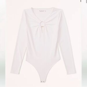 New Abercrombie & Fitch Long Sleeve Bodysuit